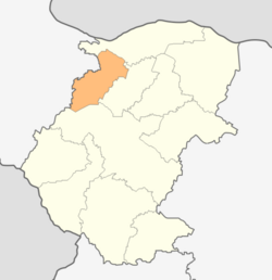 Map of Brusartsi municipality (Montana Province)